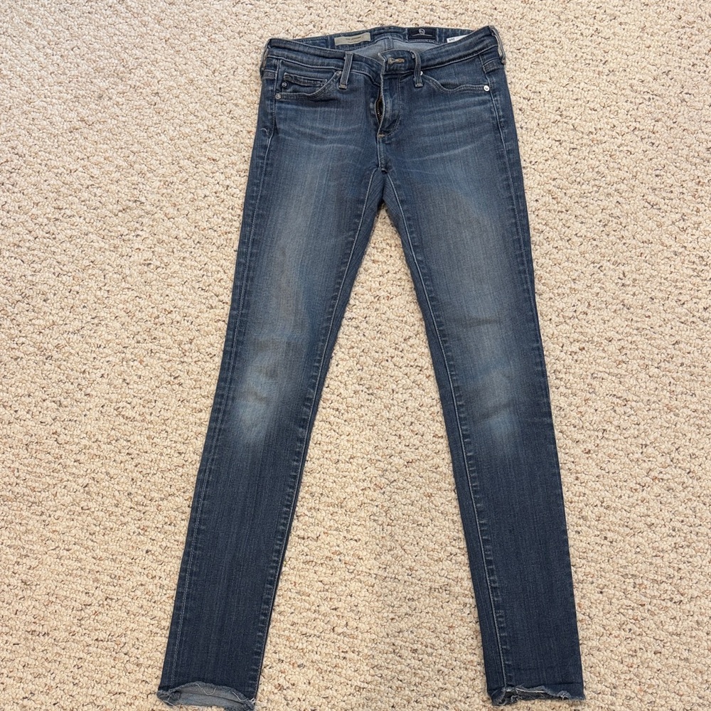 Agolde The Legging Super Skinny Women's Blue Jeans Size 24 C26-023